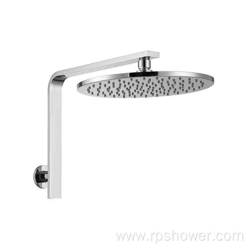 Round Shower Arm and Rose